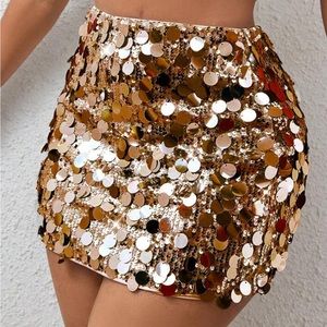 Sequin skirt